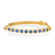 Large Blue Sapphire Moonlight Tennis Bracelet