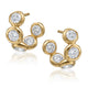 Diamond Moonlight Curve Earrings