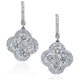 Diamond Fleur Earrings