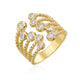 Multi Diamond Nutmeg Ring