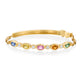 Multi Sapphire and Diamond Tennis Bracelet