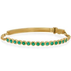 Emerald Moonlight Bracelet