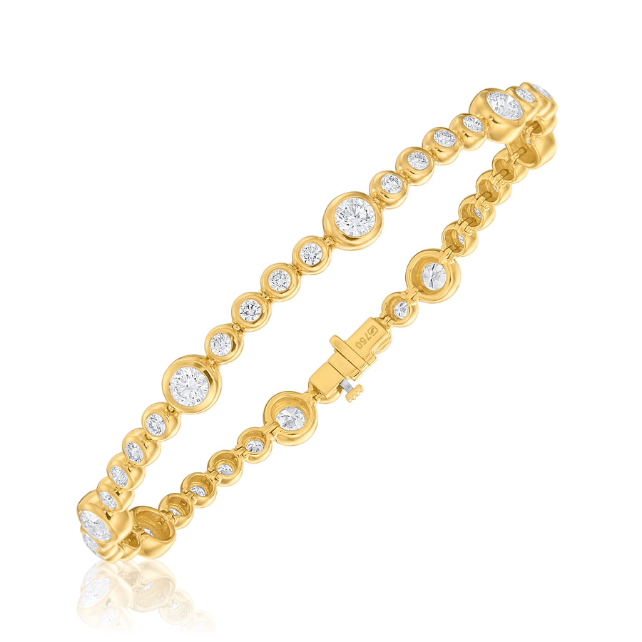Multi Stone Moonlight Tennis Bracelet
