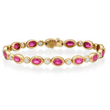 Ruby & Diamond Bracelet