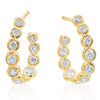 Diamond Moonlight Curve Earrings