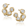 Diamond Moonlight Curve Earrings