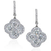 Diamond Fleur Earrings