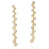 Zigzag Moonlight Stiletto Earrings