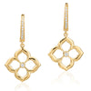 Gold Lotus G Boutique Earrings