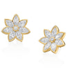 Large Marquis Fleur Studs