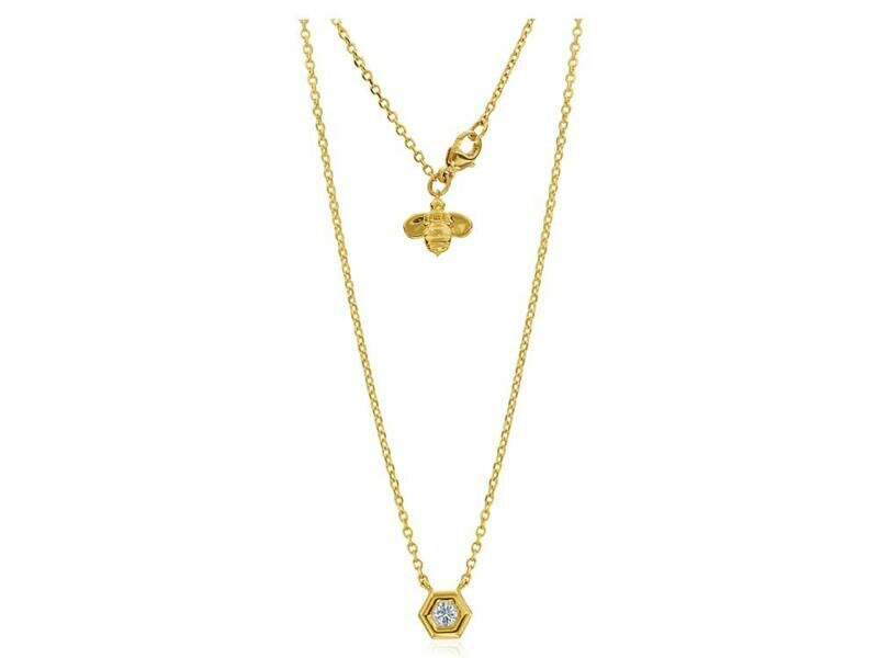 Diamond Mini B Pendant