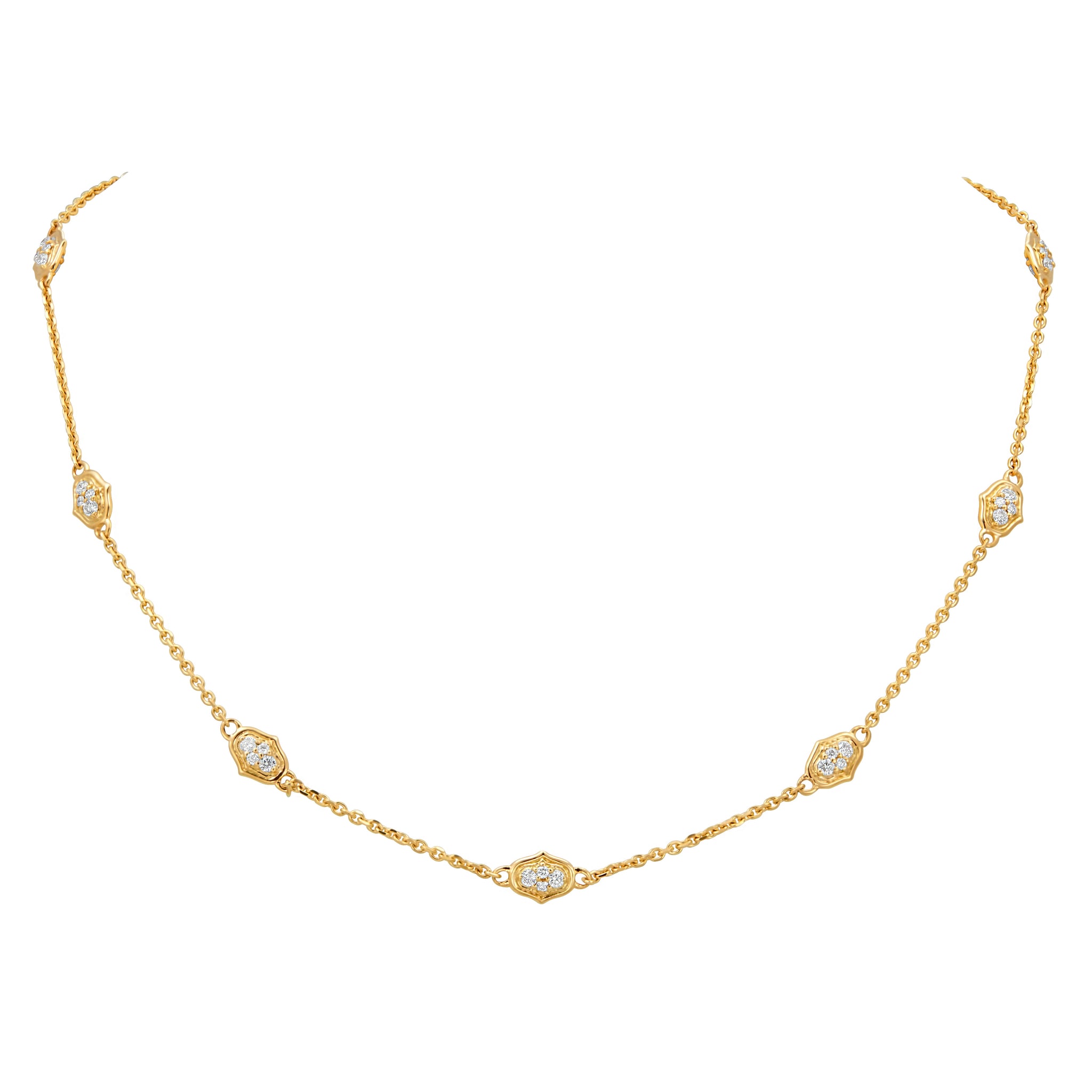 Secret Garden Diamonds by the Yard Necklace