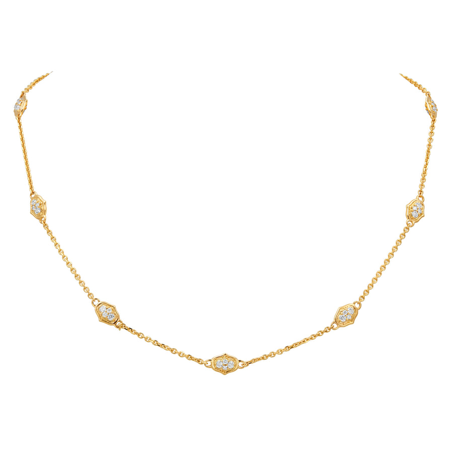 Secret Garden Diamonds by the Yard Necklace