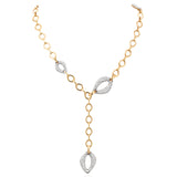 Diamond & Sapphire Convertible Gallet Necklace