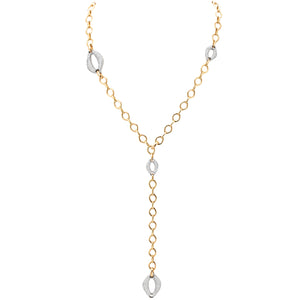 Diamond & Sapphire Convertible Gallet Necklace