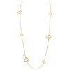 Lotus Fleur G Boutique Diamond Sautoir Necklace