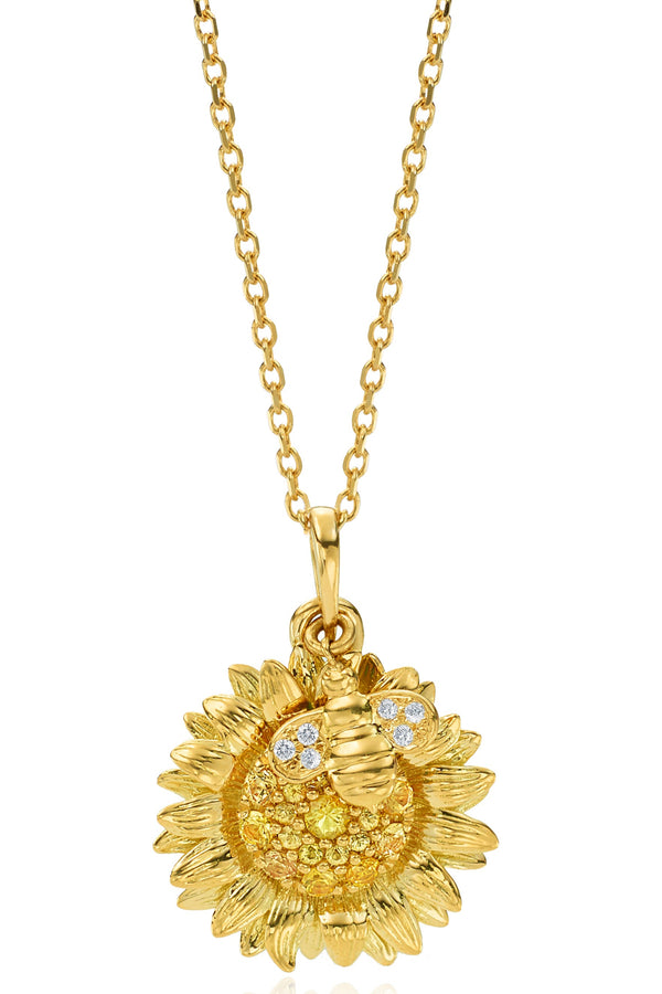 Sunflower Pendant