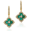 Emerald Lotus G Boutique Earrings