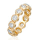 Diamond Bezel Eternity Wedding Band