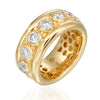 Diamond Bezel Eternity Wedding Band