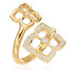 Bypass Lotus Fleur G Boutique Diamond Ring