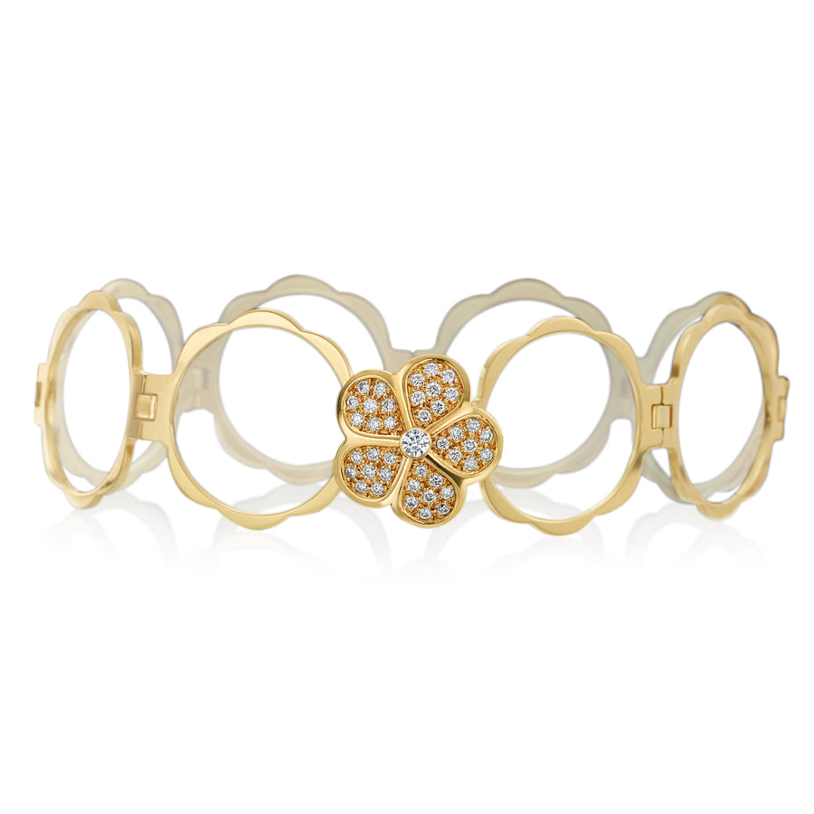 Yellow Gold and Diamond Convertible Ring