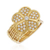 Yellow Gold and Diamond Convertible Ring