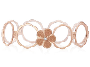 Pink Gold and Diamond Convertible Ring
