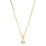 Diamond Bezel Pendant