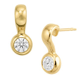 Diamond and Gold Earrings