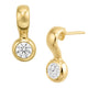 Diamond and Gold Earrings